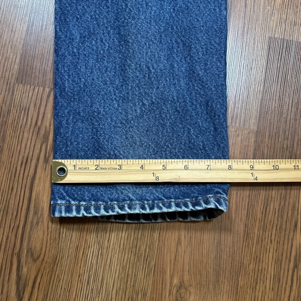 Vintage Y2K Levi's 505 Regular Fit Straight Leg Jeans Blue Denim Men 30x29 Fade